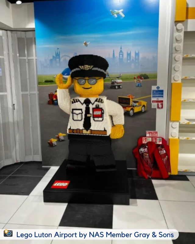 Shoutout to NAS Member @grayandsonsgroup for their incredible work at the @lego Store at @ldnlutonairport. Taking on the role of principal contractor in a live, airside terminal is no small feat.

Gray & Sons provided top-tier services, including: 

🔧 M&E
❄️ HVAC
🛠️ Joinery & Shopfitting
🔥 Fire Suppression System
🎨 Decorations
🪚 Floor Tiling

The result? A vibrant, fun, and functional space that showcases the LEGO magic while operating in a bustling airport environment. ✈️✨

Fantastic work, Gray & Sons!

#ShopfittingExcellence #LEGO #RetailDesign #ConstructionInnovation
